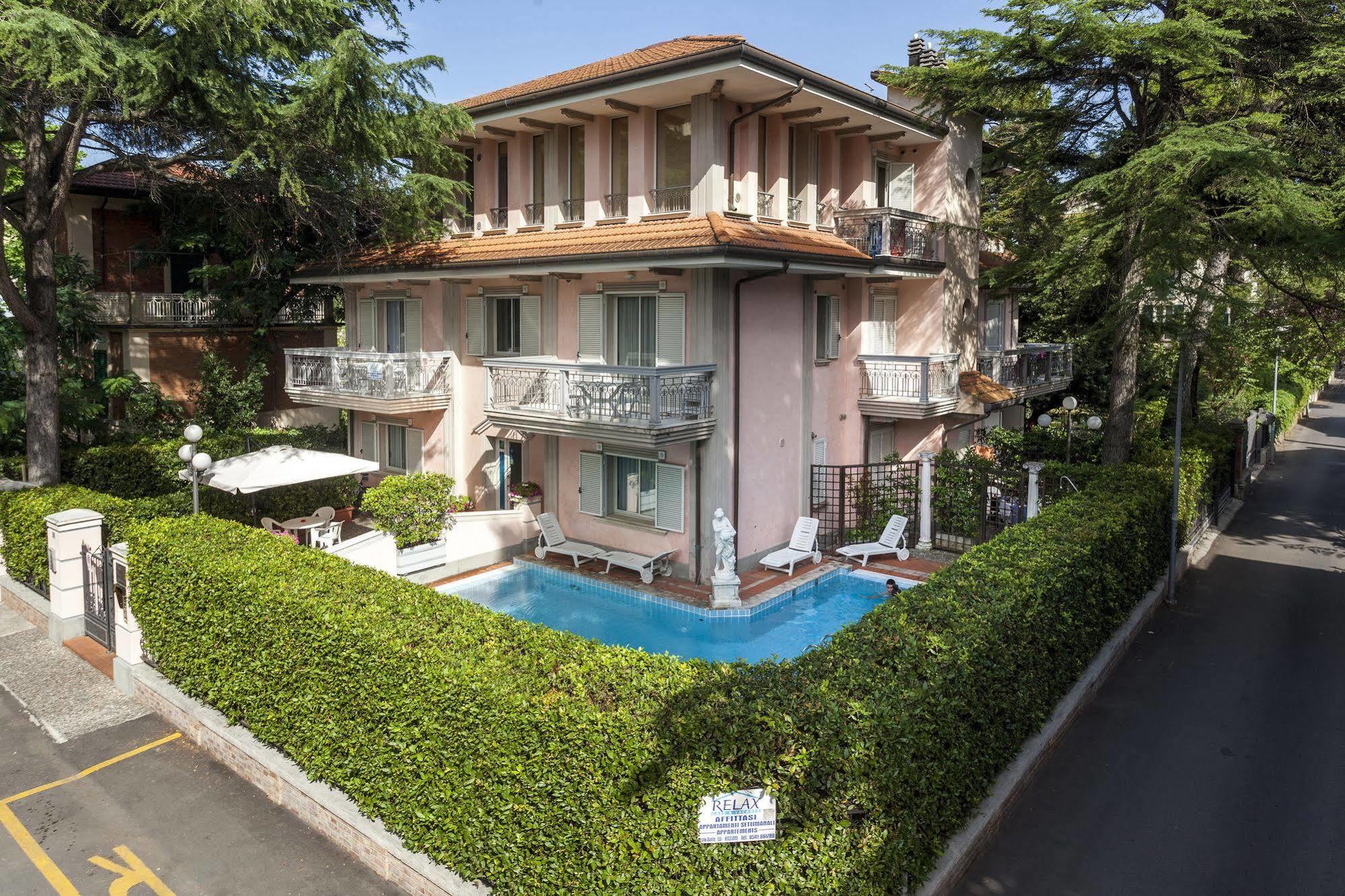 Residenza Villa Lidia Риччоне Екстер'єр фото