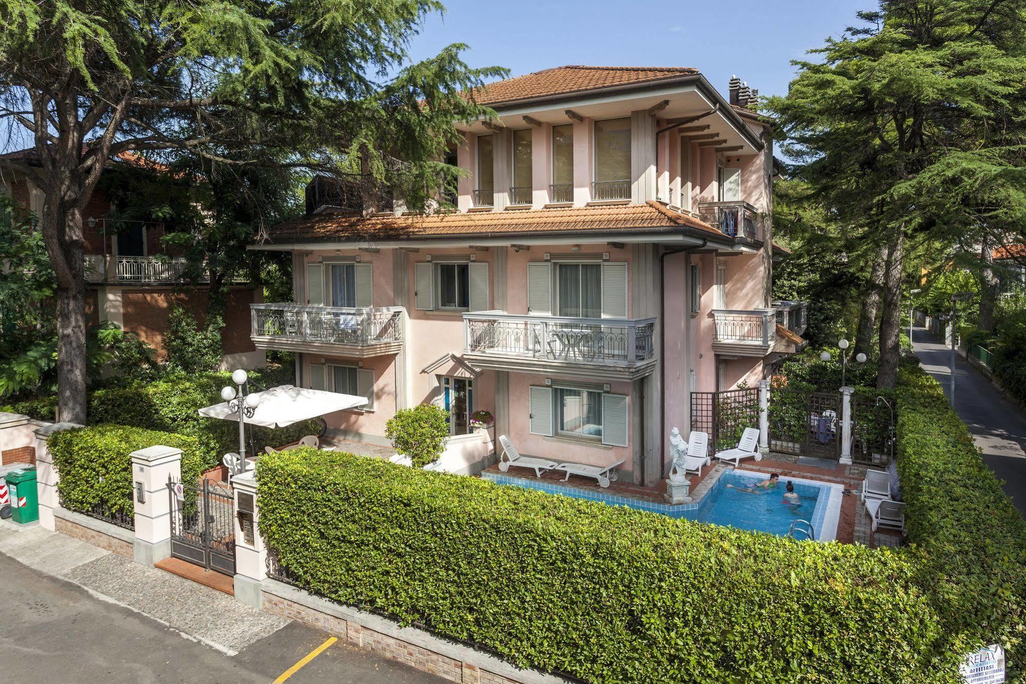 Residenza Villa Lidia Риччоне Екстер'єр фото
