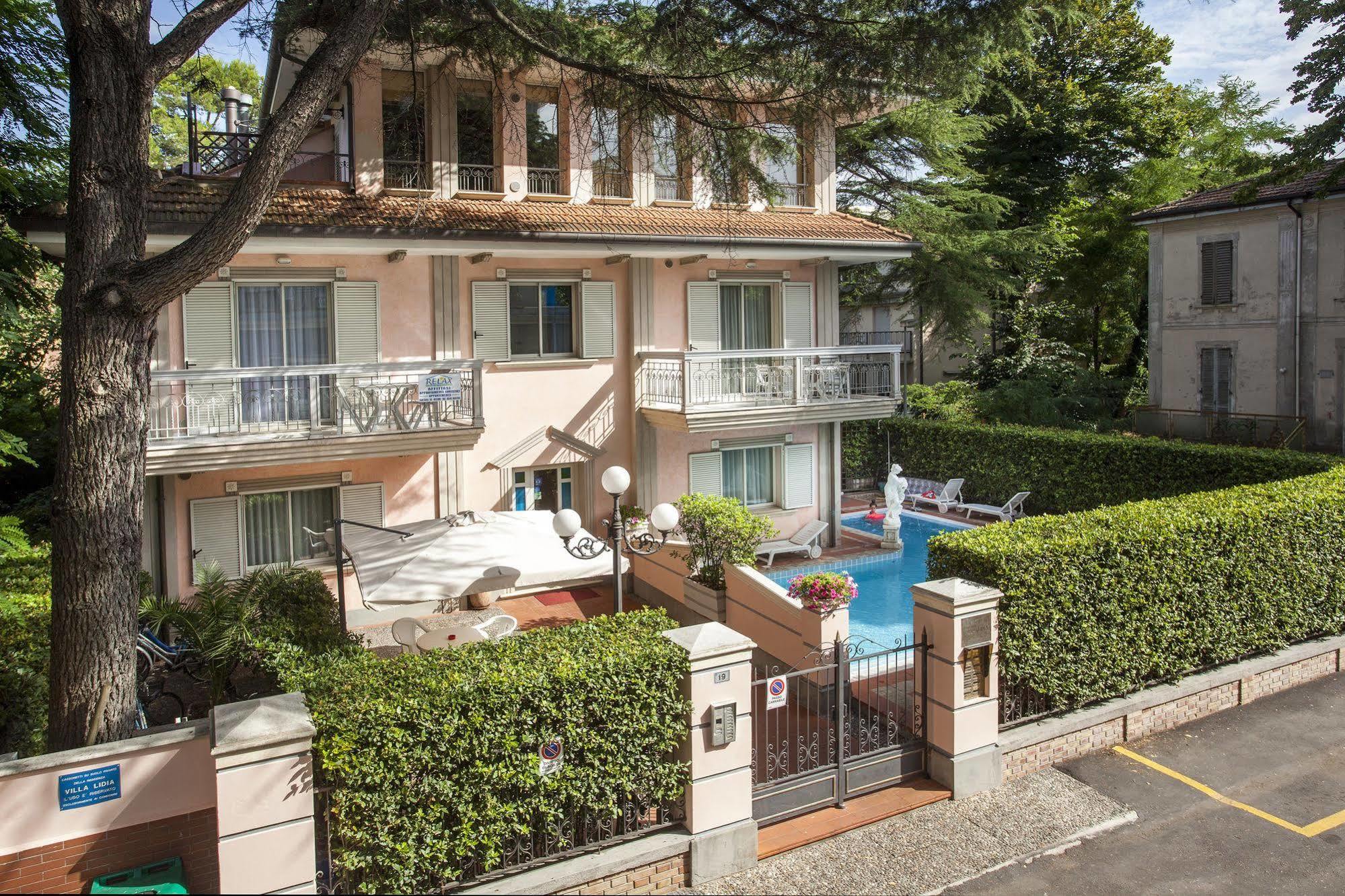 Residenza Villa Lidia Риччоне Екстер'єр фото